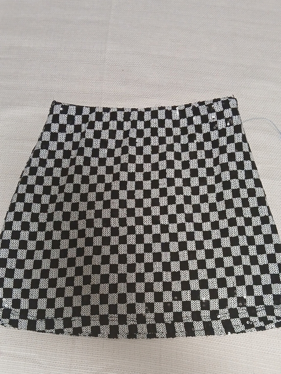 art class Other - Art Class Black & White Checkerboard Mini Skirt -  Size 6